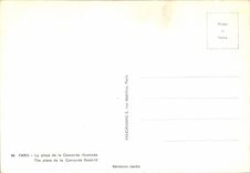 MODERN CARD Paris La places Harmony illuminee