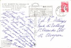 CPM Biarritz la Grande plage et les Casinos Vue generale de la 