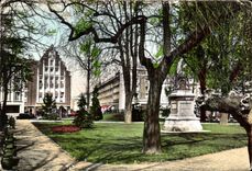 CPSM Amiens the Public garden Rene Coblet