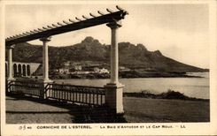 CPA Corniche De L'Esterel La Baie D'Antheor Et Le Cap Roux