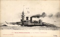 CPA French Navy Valmy Keeps Dimensions War