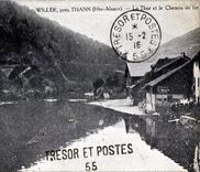 CPA Willer close Thann La the Thur and the Railroad