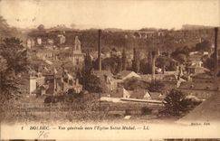 CPA Bolbec View towards the Church Michel Saint