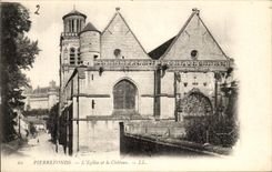 CPA Pierrefonds L'Eglise et le Chateau