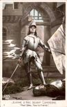 CPA Jeanne D' Arc In front of Compiegne For God Pour La France