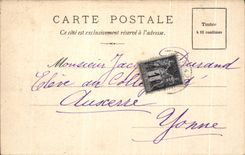 CPA Chatreau de Chantilly Porte d'Honneur