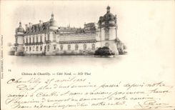 CPA Chatreau de Chantilly Cote nord