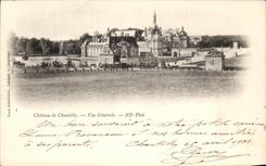 CPA Chatreau de Chantilly Vue Generale