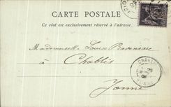 CPA Chatreau de Chantilly Vue Generale
