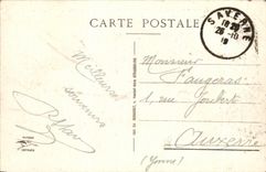 CPA Surroundings of Saverne Valley of Zorn Canal of the Marne in the Rhine Seen On High Barr Barge