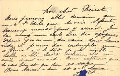 Montaje Sainte Odile de CPA vista a traves de los arboles