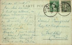 Camara acorazada de CPA Colmar de la ciguena del hospital