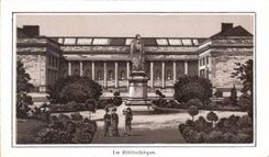 CPA the Amiens Library