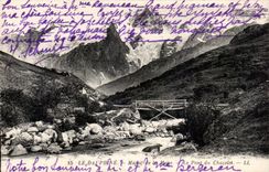 CPA Le Dauphine Massif de la Meije Le Pont du Chazelet