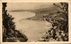 CPA Menton View Taken Border Italian