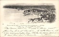 Bahia del La de CPA Niza de los angeles vistos del camino de Villlefranche