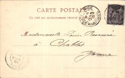 Bahia del La de CPA Niza de los angeles vistos del camino de Villlefranche