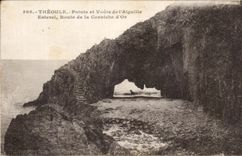 CPA Theoule ruta de Aiguille Esterel del del senala y de Votite de la cornisa del oro