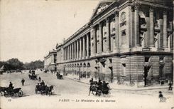 CPA Paris the Ministry for the Navy