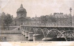 CPA Paris La Bridge Of Arts and the Institute