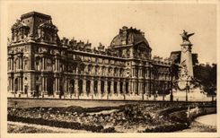 CPA Paris mientras que da un paseo el jardin de la casa de Tileries de la lumbrera de Rohan