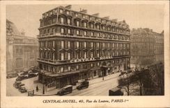 CPA Paris Central Hotel Rue du Louvre Paris