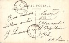 CPA Paris Montmarte the Funicular and the Sacring Heart