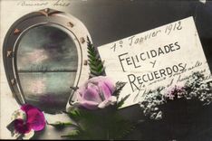 CPA Felicidades Recuerdos