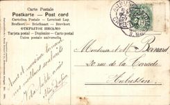 CPA florece tulipanes