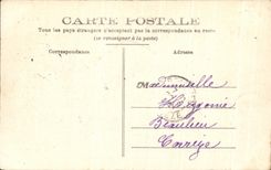 Pared de CPA vista de la pared y el suburbio de arcos con los fortalecimientos Militaria 1870