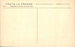 CPA the Pyrenees Landscapes and peasant of at our place