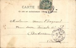 La Viena de Saint-E'tienne del puente de Abbessaille de la catedral de CPA Limoges