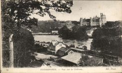 CPA Pieffefonds Vue Sur le Chateau