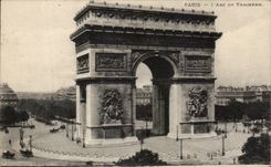 CPA Paris I'Arc De Triomphe