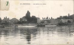 CPA Argenteuil Edges Of the Seine