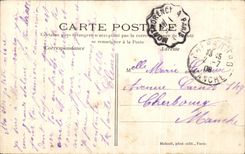 CPA Montmorency Places Station And Boulevard Of the Hermitage