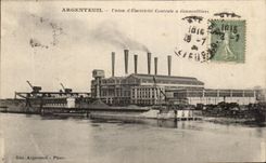 CPA Argenteuil Union of Central Electricity has Gennevilliers