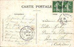 CPA Ecouen Castle of the Legion of Honor This Castle was Construit in