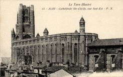 Catedral co de CPA Albi Este meridional de Cecile Vue