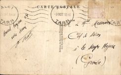 CPA Albi vista de la universidad de los nines del ultimo del puente de la catedral co de los muchachos Cecile