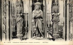 Profeta de Sainte Cecile Simeon de la catedral del La de CPA Albi