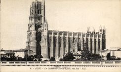 Pieza meridional de Sainte Cecile de la catedral del La de CPA Albi