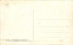 Catedral Sainte Cecile del La de CPA Albi el portico grande