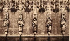 Catedral Sainte Cecile Stalles (detalle) del La de CPA Albi