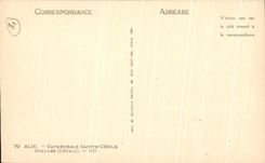 Catedral Sainte Cecile Stalles (detalle) del La de CPA Albi