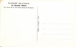 CPA St Lunaire Le Grand Hotel 