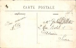 CPA Saint Christophe Jajolet Castle of Sassy external Court