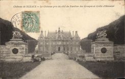 CPA Castle of Seals the Castle taken of the dimension of the House of the Groups and Grid of Honor