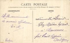 CPA Fontainebleau Crossroads Of the Obelisk