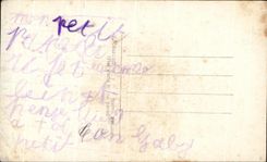 CPA Suzy My dear dad receive my kisses softest Enfant Militaria